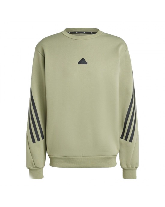 ADIDAS M FUTURE ICONS 3-STRIPES CREWNECK HOODIE MENS ΑΝΔΡΙΚΟ ΦΟΥΤΕΡ-IW6086