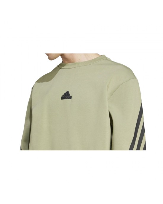 ADIDAS M FUTURE ICONS 3-STRIPES CREWNECK HOODIE MENS ΑΝΔΡΙΚΟ ΦΟΥΤΕΡ-IW6086