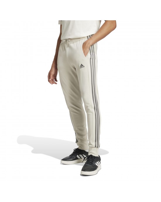 ADIDAS ESSENTIALS FRENCH TERRY TAPERED CUFF 3-STRIPES PANT MENS ΑΝΔΡΙΚΟ ΠΑΝΤΕΛΟΝΙ ΦΟΡΜΑ-IW7682