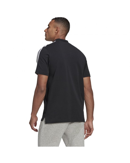 ADIDAS AEROREADY ESSENTIALS PIQUE 3-STRIPES POLO T-SHIRT MENS ΑΝΔΡΙΚΗ ΜΠΛΟΥΖΑ-GK9097