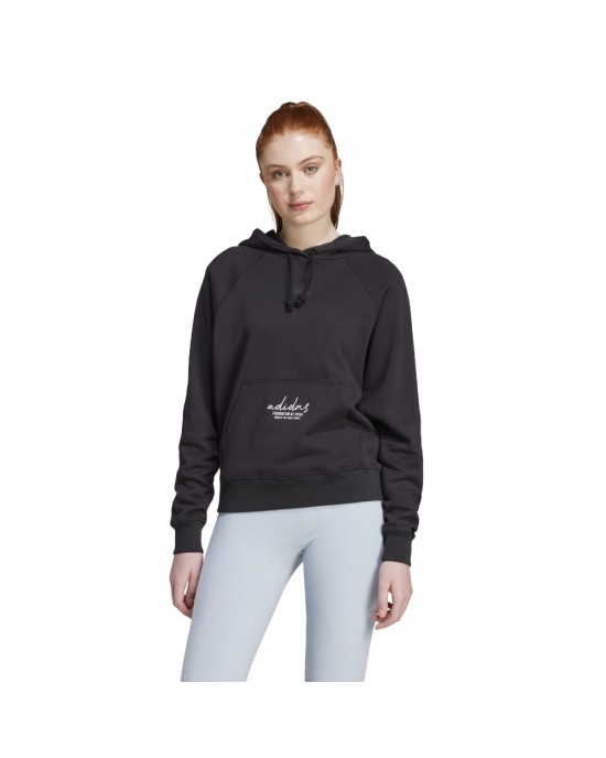 ADIDAS SPORTSWEAR SIGNATURE GRAPHIC EMBROIDERY FRENCH TERRY HOODIE WOMENS ΓΥΝΑΙΚΕΙΟ ΦΟΥΤΕΡ-JI6521