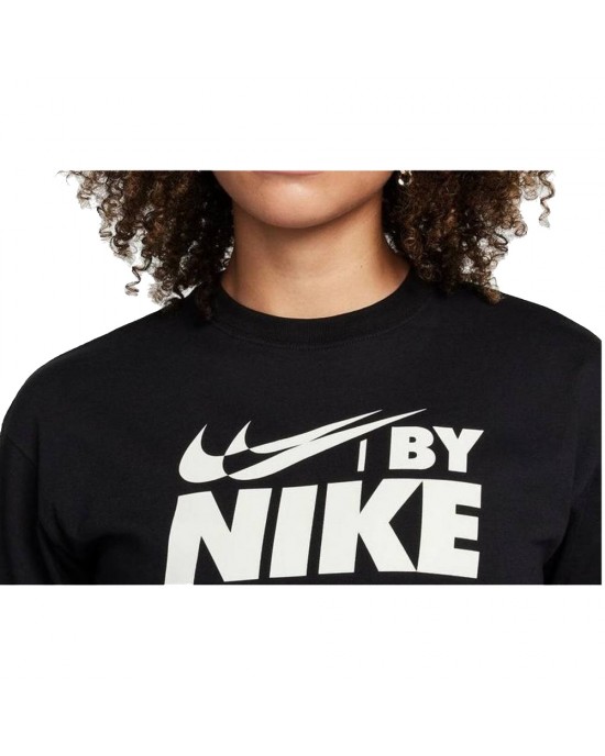 NIKE SPORTSWEAR BIG LOGO CROPPED T-SHIRT WOMENS ΓΥΝΑΙΚΕΙΑ ΜΠΛΟΥΖΑ ΚΡΟΠ ΤΟΠ-FZ4635-010