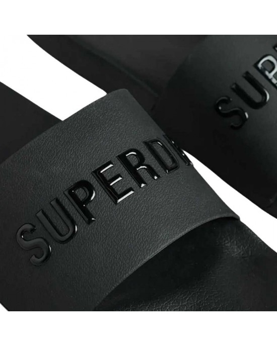 SUPERDRY LOGO VEGAN POOL SLIDE WOMENS ΓΥΝΑΙΚΕΙΑ ΠΑΝΤΟΦΛΑ ΘΑΛΑΣΣΗΣ-WF310216A