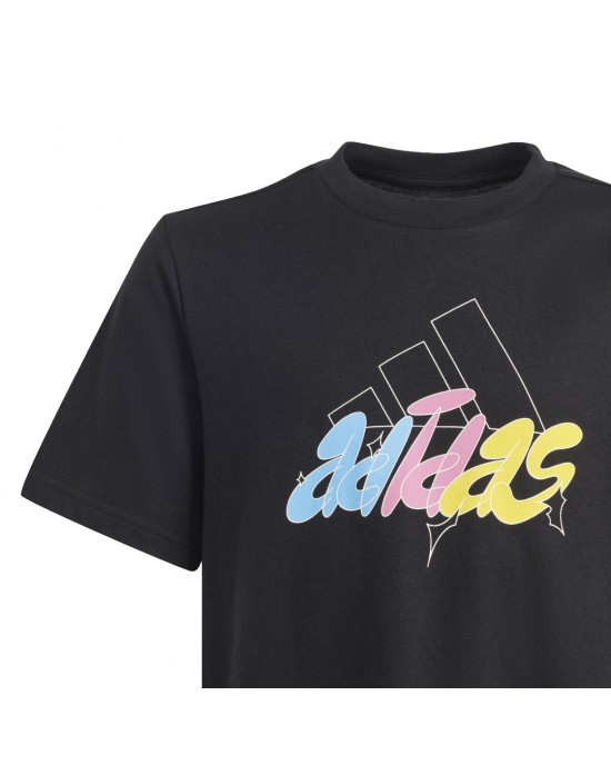 ADIDAS GXF ILLUSTRATED T-SHIRT KIDS ΠΑΙΔΙΚΗ ΜΠΛΟΥΖΑ-IR5757