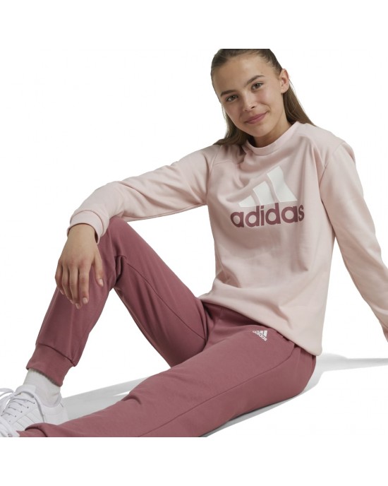 ADIDAS ESSENTIALS BIG LOGO FRENCH TERRY TRACKSUIT SET KIDS GIRLS ΠΑΙΔΙΚΟ ΣΕΤ ΦΟΡΜΑ-IY5432